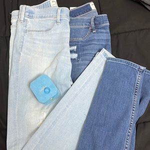 2 Abercrombie Kids Jean-Leggings